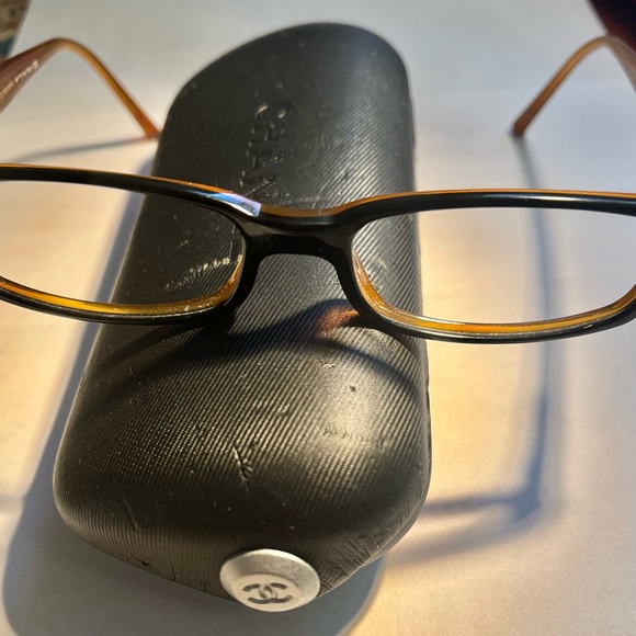 CHANNEL Eyeglass Frames with case. - Picture 4 of 4